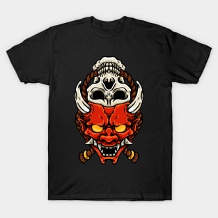 Oni And Skull T-Shirt